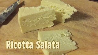 Making Ricotta Salata at Home [upl. by Dang603]