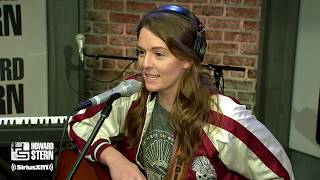 Brandi Carlile Covers Crosby Stills amp Nash’s “Helplessly Hoping” Live on the Stern Show 2018 [upl. by Mahala275]