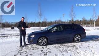 Subaru Levorg 2018 16 GT Sport Lineartronic Review  Test  Fahrbericht [upl. by Aicelef938]