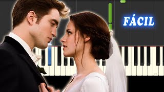 A Thousand Years  Christina Perry  FÁCIL  Piano Tutorial  Notas Musicales [upl. by Gerc]