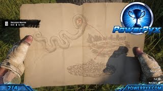 Red Dead Redemption 2  Poisonous Trail Treasure Map Hunt Location amp Solution [upl. by Kristofer]