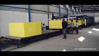 Santech Industries  Foaming and Cutting Machines Production Facility [upl. by Behah]