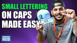 4 Tips to Master Small Letters on Caps  Digitizing amp Embroidery [upl. by Areem]