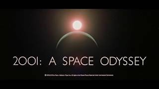 2001 A Space Odyssey 1968 Opening Title [upl. by Alexandrina]