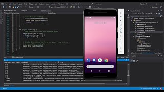 Java Android App in Visual Studio 2019  Getting Started [upl. by Stelle768]