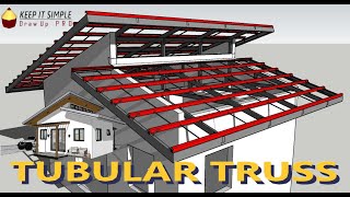 Tubular Truss  Clerestory Roof [upl. by Sanfourd]