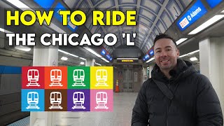 CHICAGO L TRAIN GUIDE From a Local  15 Tips on How to Ride the CTA Chicago Travel Guide [upl. by Jola]