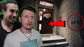 We stayed OVERNIGHT at HOUSE 666 HAUNTED [upl. by Aneehc40]