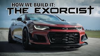 How To Build a 1000 HP Camaro ZL1 1LE  THE EXORCIST by HENNESSEY [upl. by Eilsek]