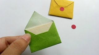 How To Create Cute Miniature Envelopes  DIY Crafts Tutorial  Guidecentral [upl. by Seagraves]