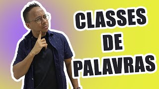 CLASSES DE PALAVRAS  AULA COMPLETA [upl. by Jezabel]