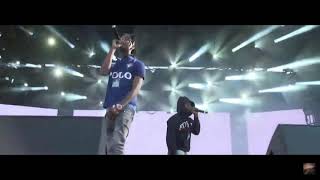 Polo G Brings out Little Sister on Through the Storm Rolling Loud 2019 [upl. by Garretson]