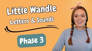 Little Wandle Letters and Sounds Phase 3  Digraphs amp Trigraphs  Learn Phonics [upl. by Ebonee]