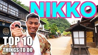 Top 10 Things to DO in NIKKO Japan  WATCH BEFORE YOU GO  Onsen Paradise [upl. by Ilecara]