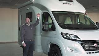 Wingamm Oasi 540  Compact Luxury Camper Van  Fiberglass Monocoque  US [upl. by Oiramad455]