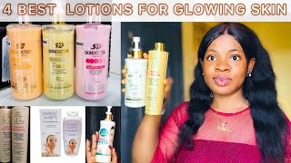 BEST BODY LOTIONS FOR GLOWING SKIN  Top Whitening and Lightening Body Lotions Reviews [upl. by Sad]