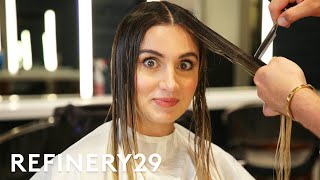 I Tried Getting A Modern Mullet  Hair Me Out  Refinery29 [upl. by Anstice]