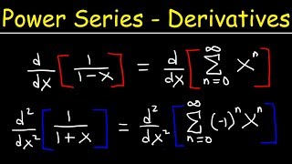 Finding Power Series By Differentiation [upl. by Ydnat76]