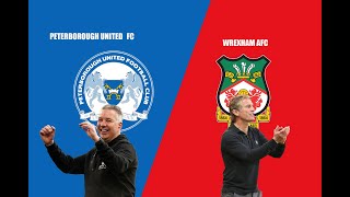 Peterborough United v Wrexham FC [upl. by Nosreg106]