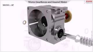 Worm Gear Box Worm Geared Motor  Manufacturer of Gearboxes [upl. by Egrog671]