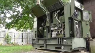 MEP006A Military 60KW GenSet Overview And First Run After Sitting For 3 years [upl. by Dew550]