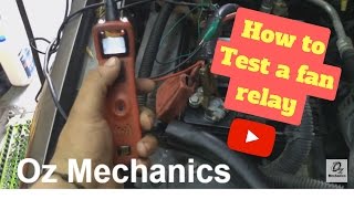 How to Test Your Radiator Fan Relay [upl. by Ynaffit803]