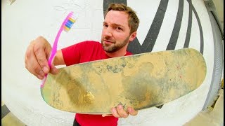 How To Clean Your Complete Skateboard [upl. by Humo429]