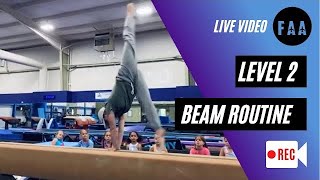 New Level 2 Beam Routine How To [upl. by Oelgnaed]