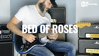 Bon Jovi  Bed of Roses  Electric Guitar Cover by Kfir Ochaion  Fender American Pro II [upl. by Allin534]