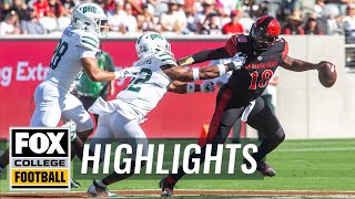 Ohio Bobcats vs San Diego State Aztecs Highlights  CFB on FOX [upl. by Nesaj]