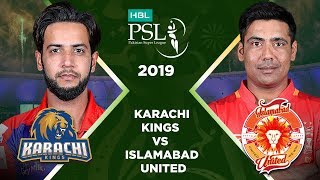 Match 32 Eliminator 1 Full Match Highlights Karachi Kings Vs Islamabad United  HBL PSL 2019 [upl. by Jessy]