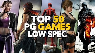 Top 50 Games for Low Spec PC 1GB RAM  2GB RAM  512 MB VRAM  Intel HD Graphics [upl. by Kingsly]