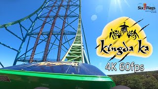 Official Kingda Ka POV 2021  4k 60fps  Six Flags Great Adventure [upl. by Varion]