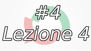 Lezione 4  Imparare lInglese [upl. by Lienahs658]