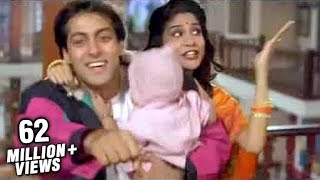 Salman Khan Madhuri Dixit amp Renuka Sahane in Lo Chali Main  Hum Aapke Hain Koun [upl. by Xyla]