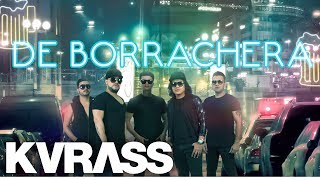 Grupo Kvrass  La Borrachera  Video Lyrics [upl. by Atinas]