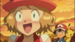 Serena Blushes On Ash [upl. by Anaoj]