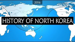 North Korea  70 years of history on a Map [upl. by Imailiv]