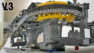 Version 3 Lego Technic 3S Detachable Ropeway  Working on 540meters [upl. by Jannery]