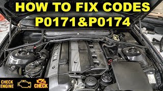 HOW TO FIX P0171 amp P0174 Codes  COMMON E46 VACUUM LEAKS [upl. by Zurheide]