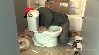 How To Install a Toilet [upl. by Nnyleuqaj673]