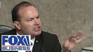 Sen Mike Lee erupts at James Comey during Senate hearing [upl. by Harneen311]