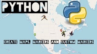 Python  Create Maps with Folium and Leaflet [upl. by Irrac]