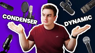 Dynamic vs Condenser Microphones For Podcasting [upl. by Nahguav265]