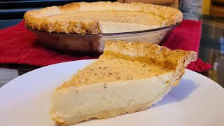 How to make Homemade Custard Pie [upl. by Gombach178]