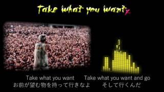 ONE OK ROCKTake what you want【歌詞・和訳付き】Lyrics [upl. by Irap480]