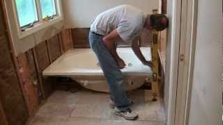 Installing a Whirlpool Jet Tub Part 1 [upl. by Frangos]