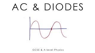 AC rms amp Diodes  GCSE amp Alevel Physics [upl. by Trocki]