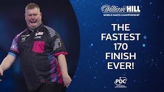 EVANS WINS WITH A 170  201920 William Hill World Darts Championship [upl. by Aymer24]