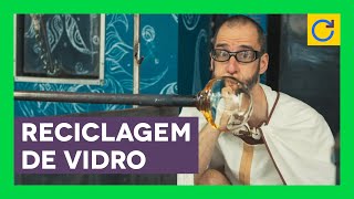 Processo de reciclagem do vidro  O Infinito Reciclável [upl. by Arvin414]